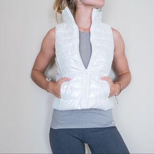 Iridescent Puffy Vest